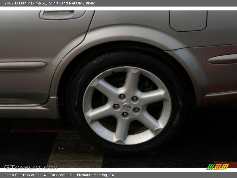 Sunlit Sand Metallic / Blond 2002 Nissan Maxima SE