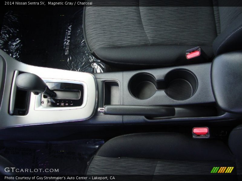 Magnetic Gray / Charcoal 2014 Nissan Sentra SV