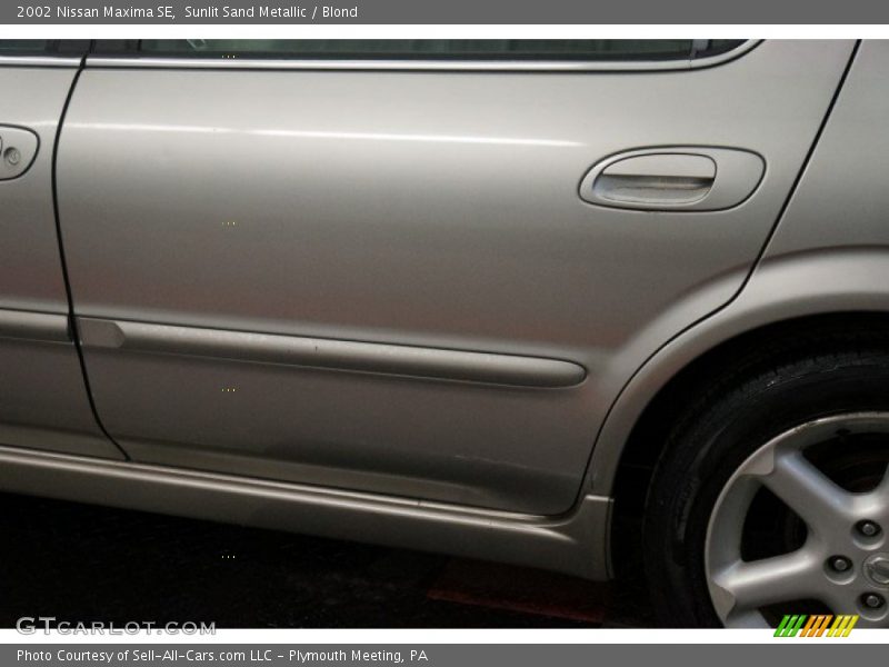 Sunlit Sand Metallic / Blond 2002 Nissan Maxima SE