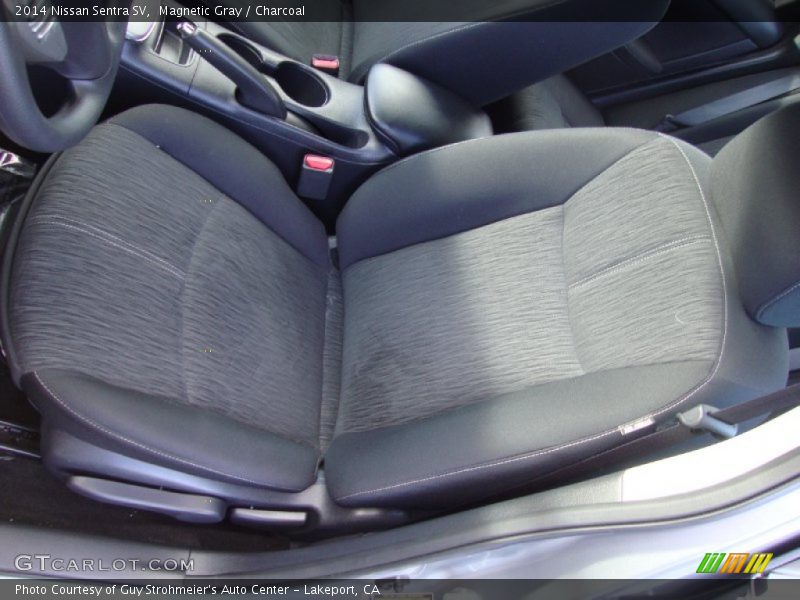 Magnetic Gray / Charcoal 2014 Nissan Sentra SV