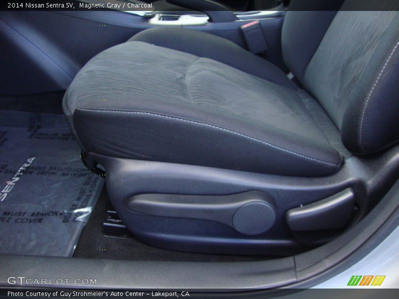Magnetic Gray / Charcoal 2014 Nissan Sentra SV