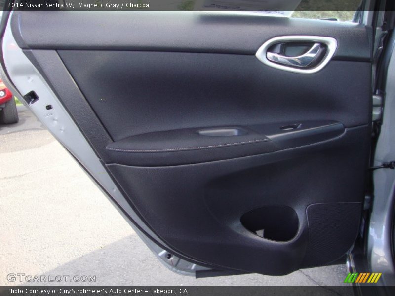 Magnetic Gray / Charcoal 2014 Nissan Sentra SV