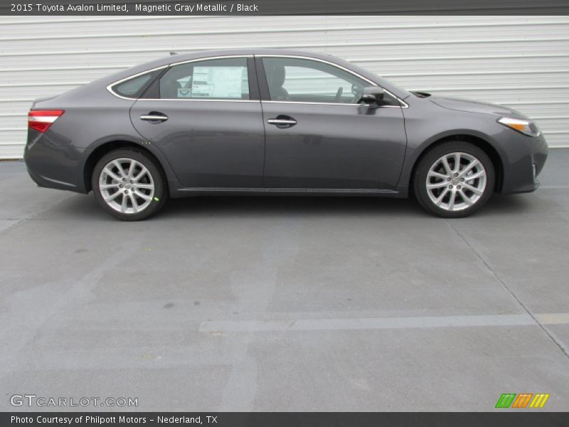 Magnetic Gray Metallic / Black 2015 Toyota Avalon Limited