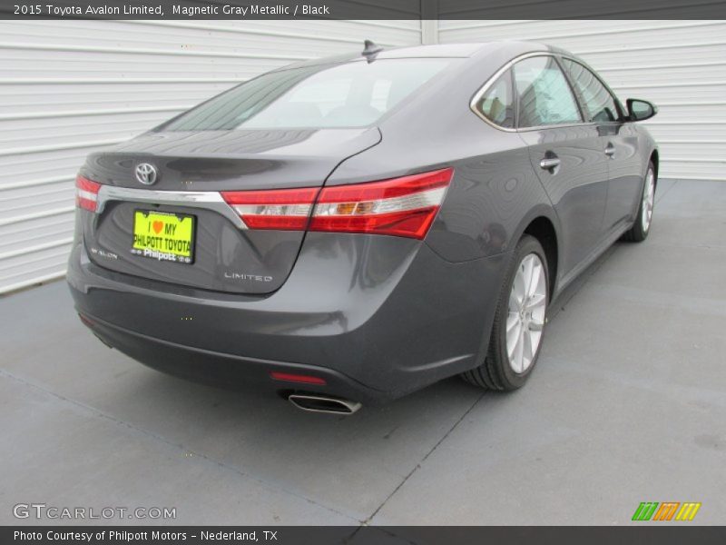 Magnetic Gray Metallic / Black 2015 Toyota Avalon Limited
