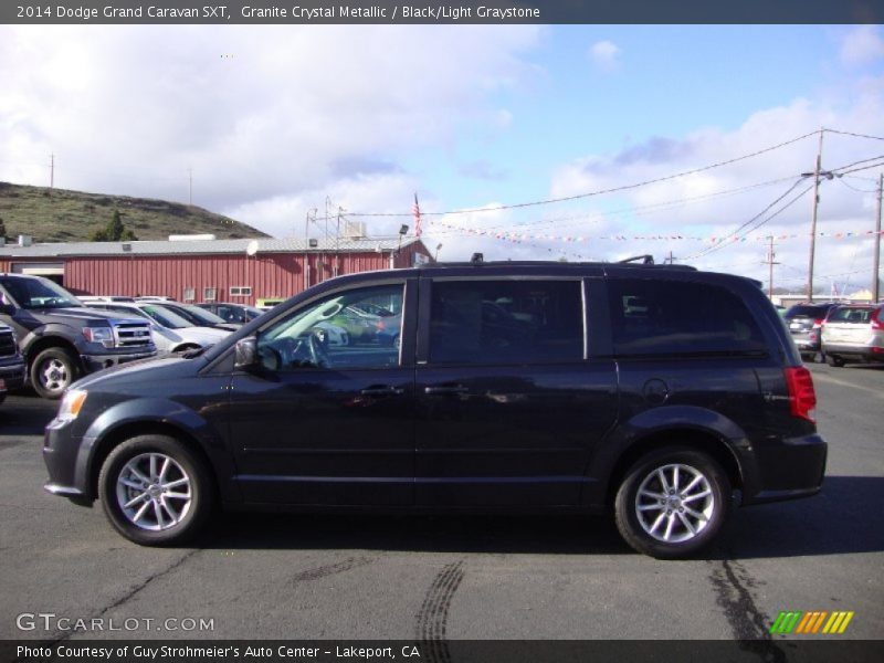 Granite Crystal Metallic / Black/Light Graystone 2014 Dodge Grand Caravan SXT