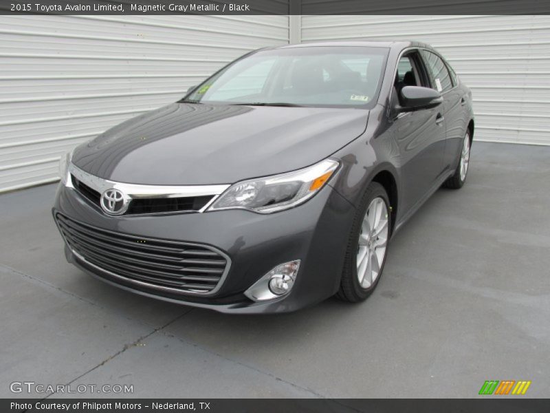 Magnetic Gray Metallic / Black 2015 Toyota Avalon Limited