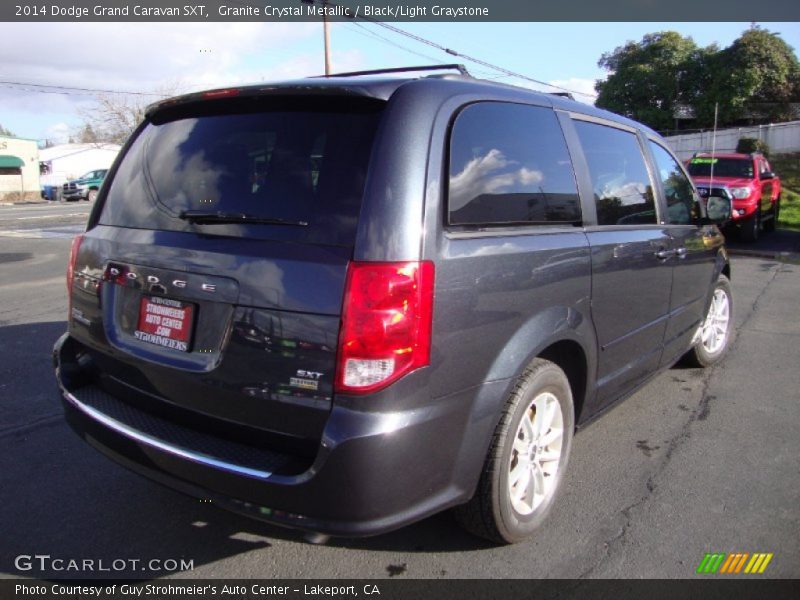 Granite Crystal Metallic / Black/Light Graystone 2014 Dodge Grand Caravan SXT