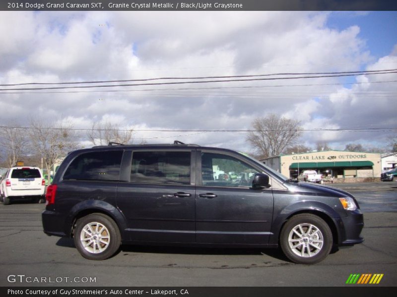 Granite Crystal Metallic / Black/Light Graystone 2014 Dodge Grand Caravan SXT