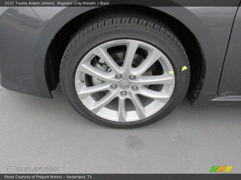 Magnetic Gray Metallic / Black 2015 Toyota Avalon Limited