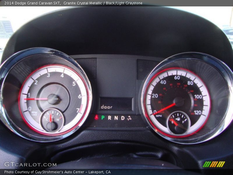 Granite Crystal Metallic / Black/Light Graystone 2014 Dodge Grand Caravan SXT
