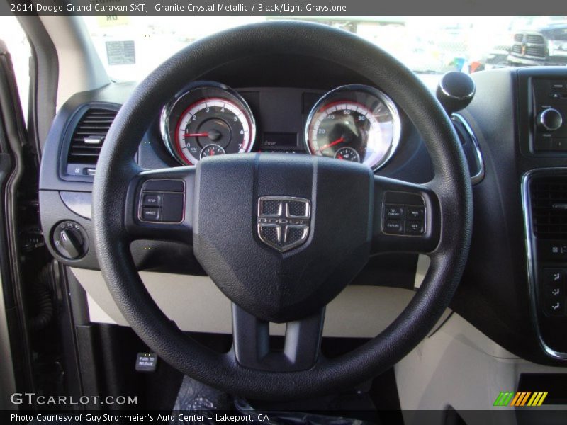 Granite Crystal Metallic / Black/Light Graystone 2014 Dodge Grand Caravan SXT