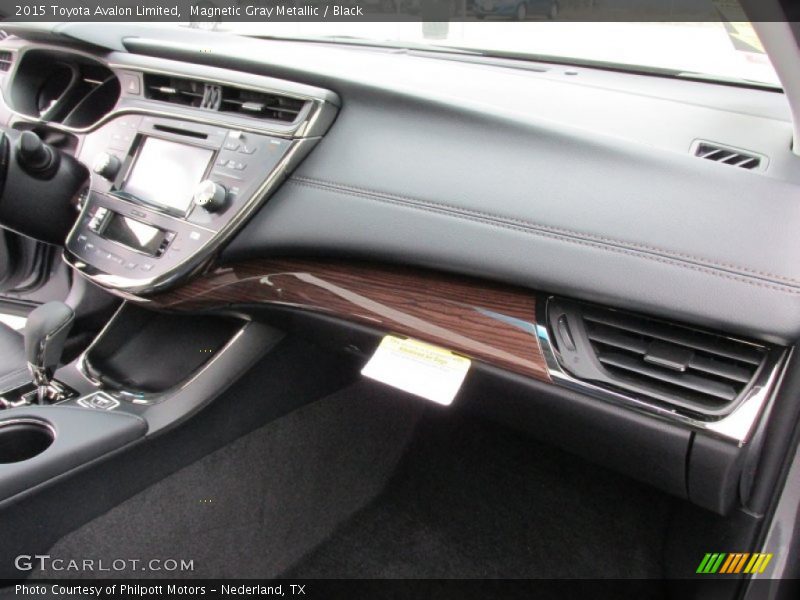 Magnetic Gray Metallic / Black 2015 Toyota Avalon Limited
