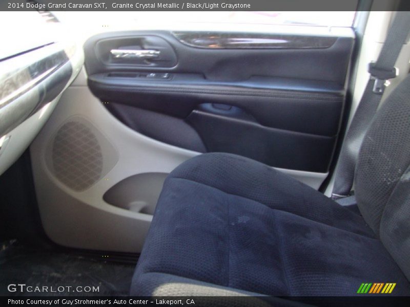 Granite Crystal Metallic / Black/Light Graystone 2014 Dodge Grand Caravan SXT