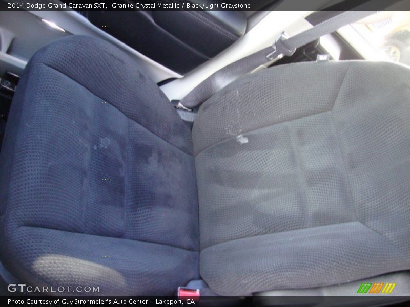 Granite Crystal Metallic / Black/Light Graystone 2014 Dodge Grand Caravan SXT