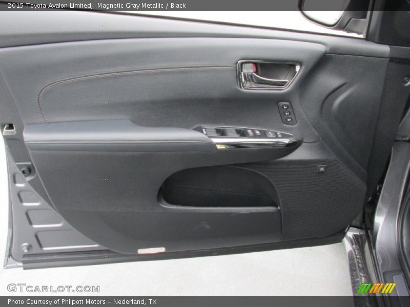 Magnetic Gray Metallic / Black 2015 Toyota Avalon Limited