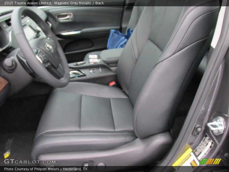 Magnetic Gray Metallic / Black 2015 Toyota Avalon Limited