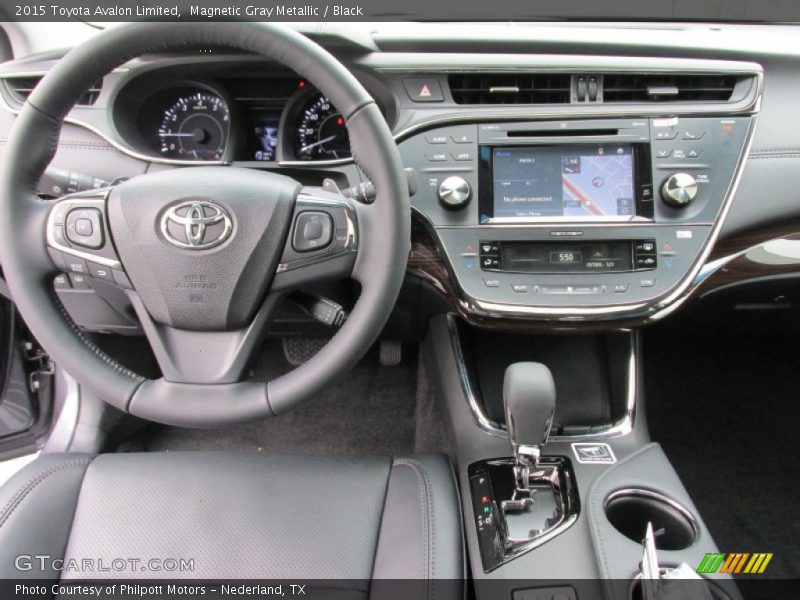 Magnetic Gray Metallic / Black 2015 Toyota Avalon Limited