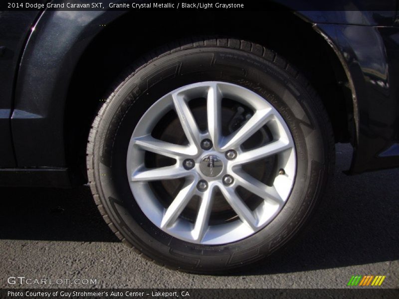Granite Crystal Metallic / Black/Light Graystone 2014 Dodge Grand Caravan SXT