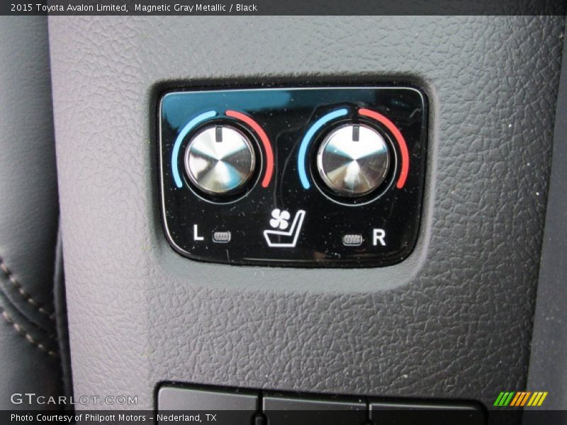 Magnetic Gray Metallic / Black 2015 Toyota Avalon Limited