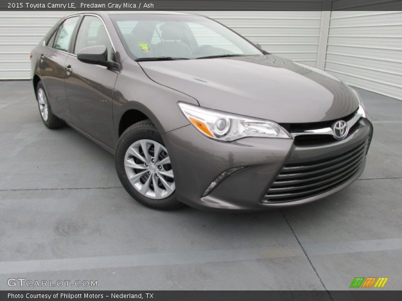Predawn Gray Mica / Ash 2015 Toyota Camry LE