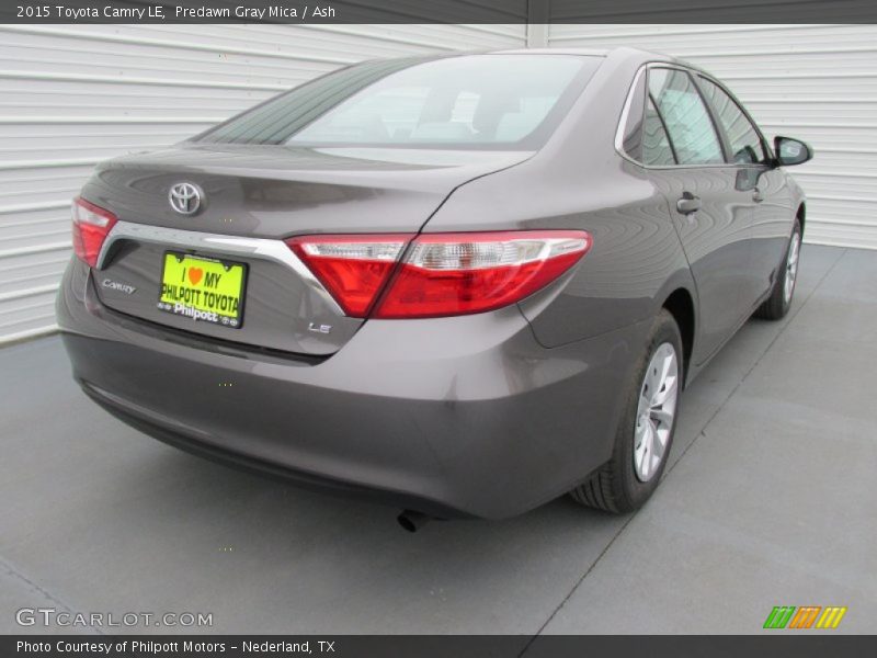 Predawn Gray Mica / Ash 2015 Toyota Camry LE