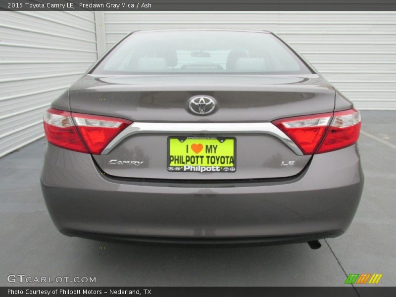 Predawn Gray Mica / Ash 2015 Toyota Camry LE