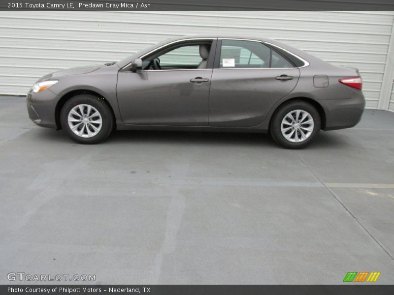 Predawn Gray Mica / Ash 2015 Toyota Camry LE