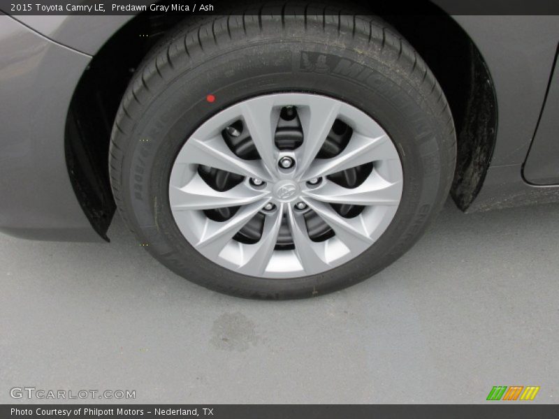 Predawn Gray Mica / Ash 2015 Toyota Camry LE