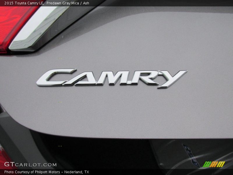 Predawn Gray Mica / Ash 2015 Toyota Camry LE