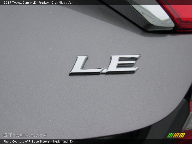 Predawn Gray Mica / Ash 2015 Toyota Camry LE