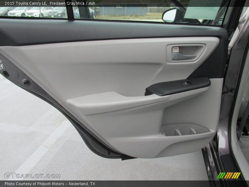 Predawn Gray Mica / Ash 2015 Toyota Camry LE