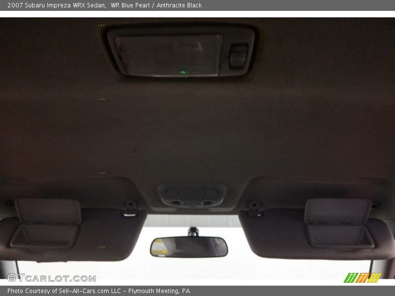 WR Blue Pearl / Anthracite Black 2007 Subaru Impreza WRX Sedan