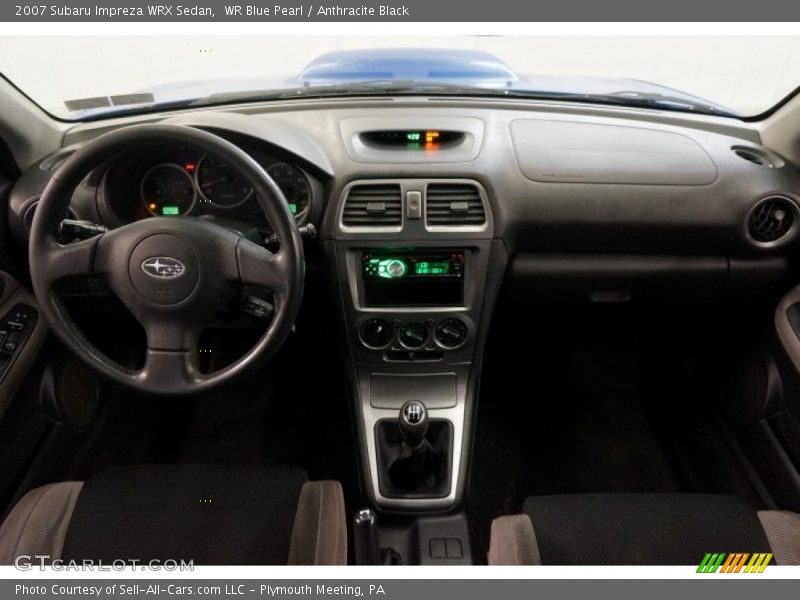 Dashboard of 2007 Impreza WRX Sedan
