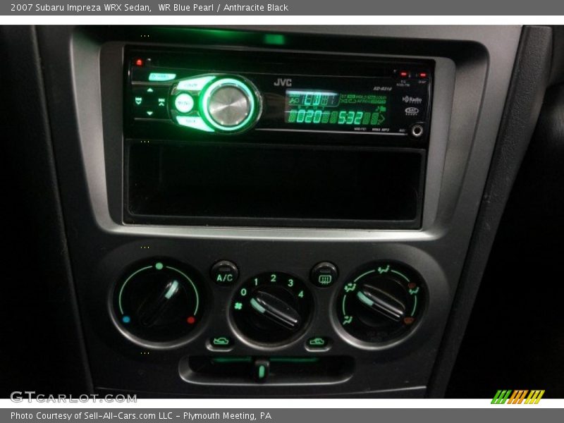 WR Blue Pearl / Anthracite Black 2007 Subaru Impreza WRX Sedan