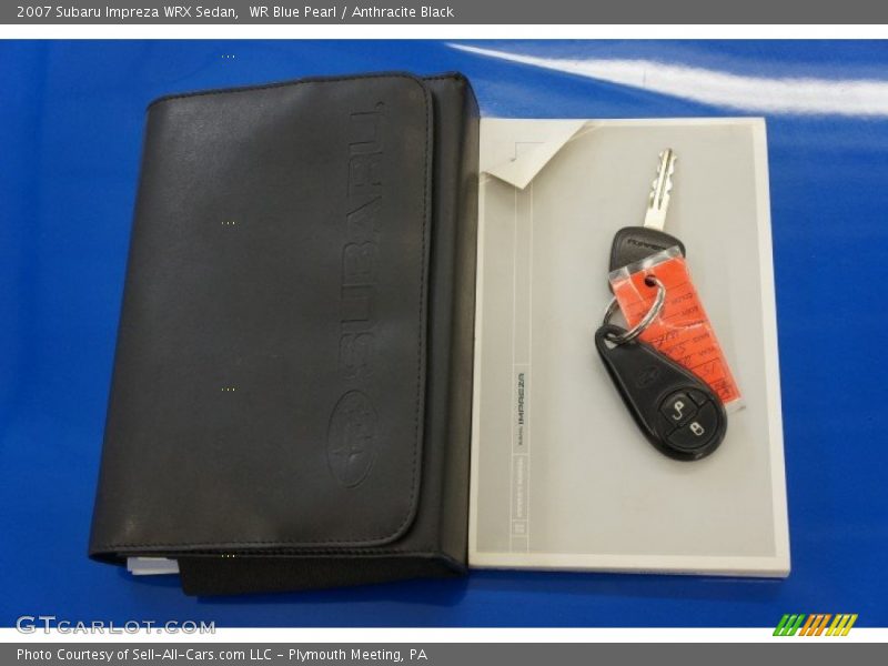 Books/Manuals of 2007 Impreza WRX Sedan