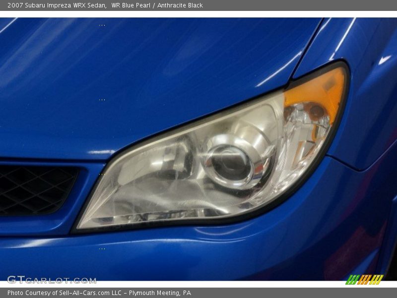 WR Blue Pearl / Anthracite Black 2007 Subaru Impreza WRX Sedan