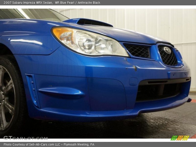 WR Blue Pearl / Anthracite Black 2007 Subaru Impreza WRX Sedan