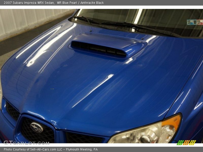 WR Blue Pearl / Anthracite Black 2007 Subaru Impreza WRX Sedan