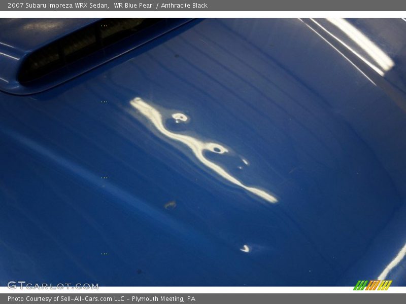 WR Blue Pearl / Anthracite Black 2007 Subaru Impreza WRX Sedan