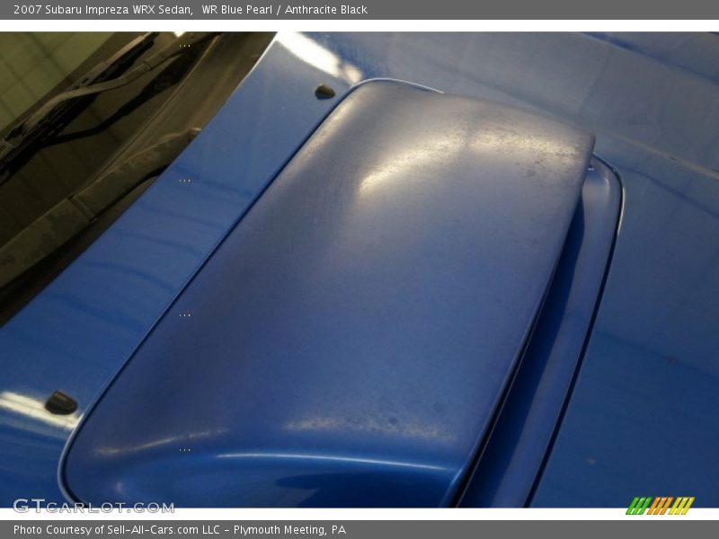 WR Blue Pearl / Anthracite Black 2007 Subaru Impreza WRX Sedan