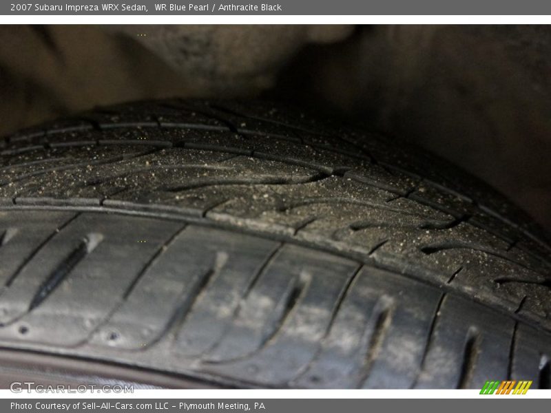 WR Blue Pearl / Anthracite Black 2007 Subaru Impreza WRX Sedan