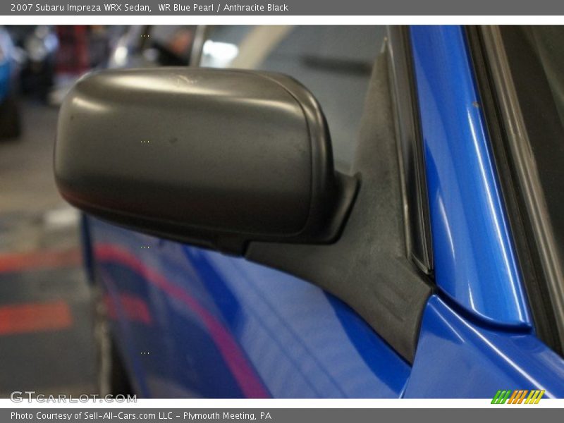 WR Blue Pearl / Anthracite Black 2007 Subaru Impreza WRX Sedan