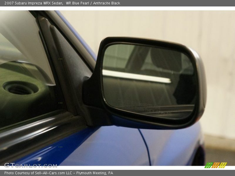 WR Blue Pearl / Anthracite Black 2007 Subaru Impreza WRX Sedan