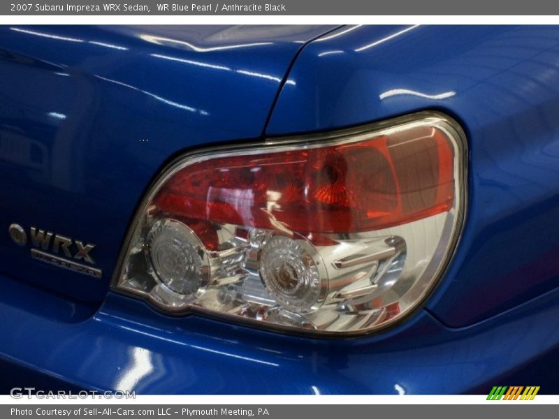 WR Blue Pearl / Anthracite Black 2007 Subaru Impreza WRX Sedan