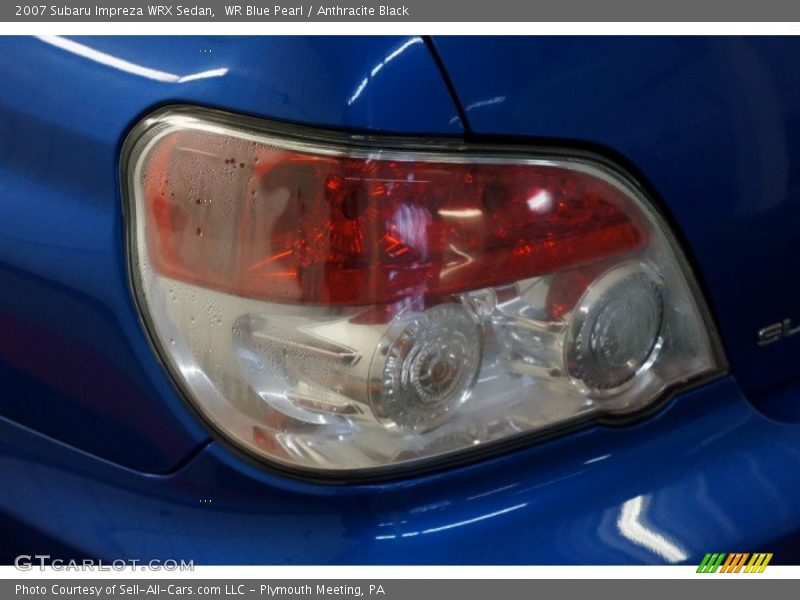 WR Blue Pearl / Anthracite Black 2007 Subaru Impreza WRX Sedan