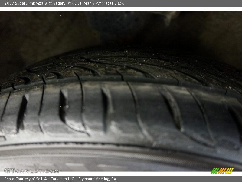 WR Blue Pearl / Anthracite Black 2007 Subaru Impreza WRX Sedan
