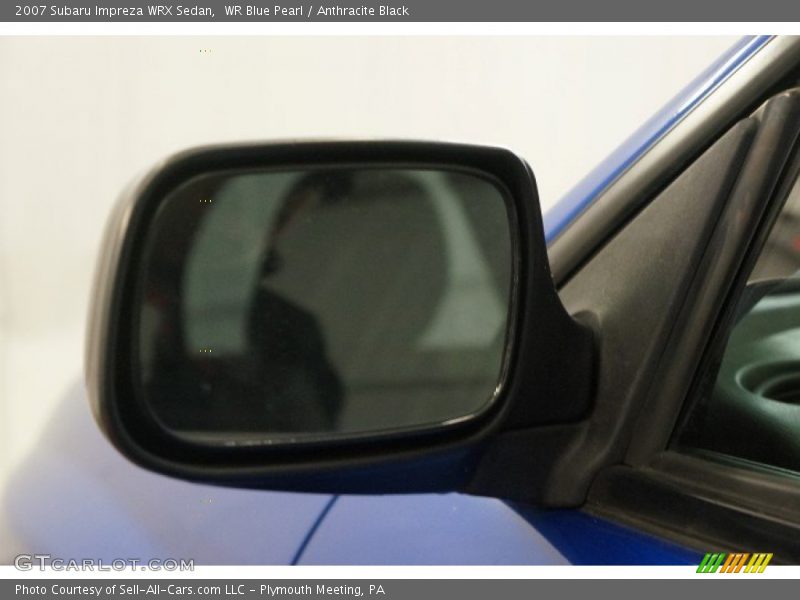 WR Blue Pearl / Anthracite Black 2007 Subaru Impreza WRX Sedan