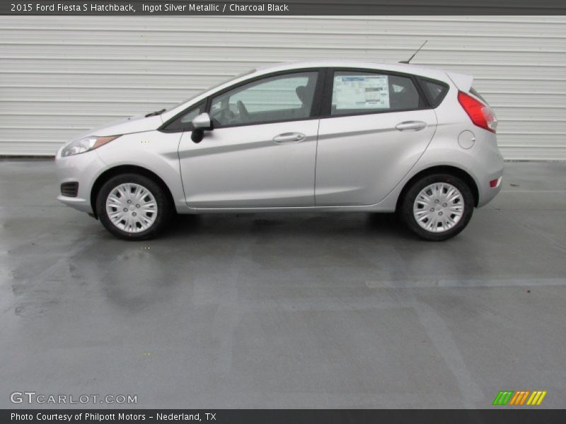  2015 Fiesta S Hatchback Ingot Silver Metallic