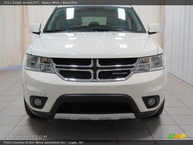 Bianco White / Black/Red 2011 Dodge Journey R/T