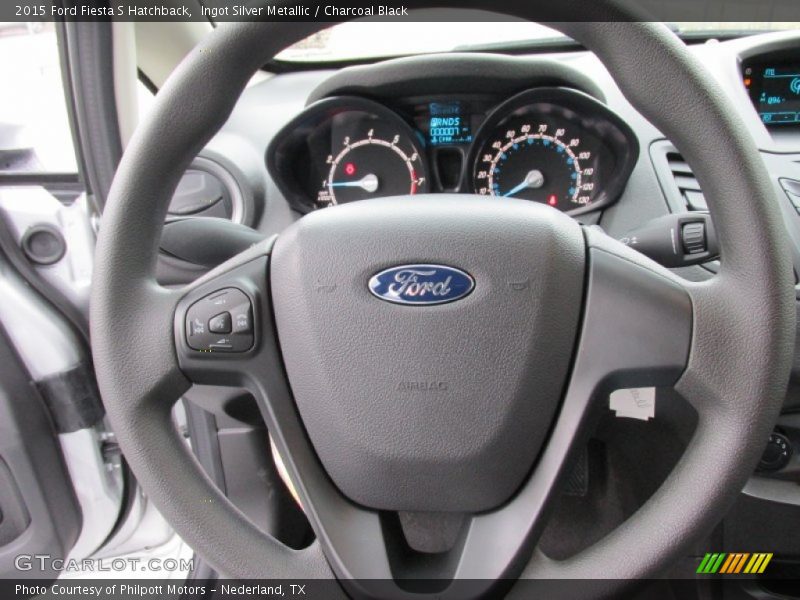  2015 Fiesta S Hatchback Steering Wheel